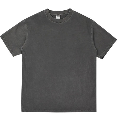 “Premium Heavyweight Oversized T-Shirt – 100% Cotton Vintage Wash”